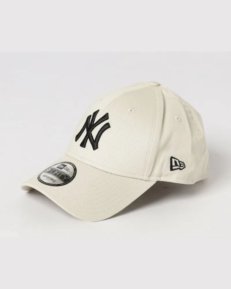 New Era 9Forty NY Yankees Baseballkappe aus Baumwolle mit gesticktem Logo Beige