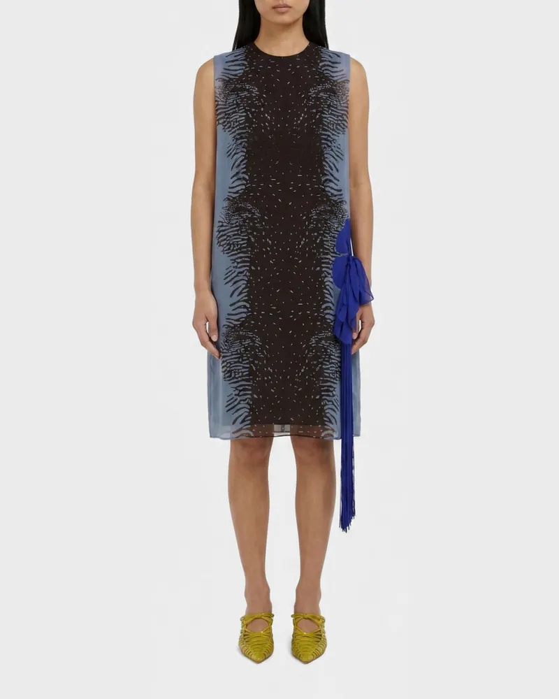 Ferragamo Kleid damen Hellblau