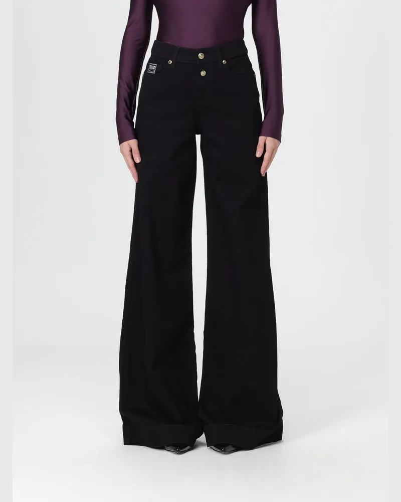 Versace Jeans Hose damen Schwarz