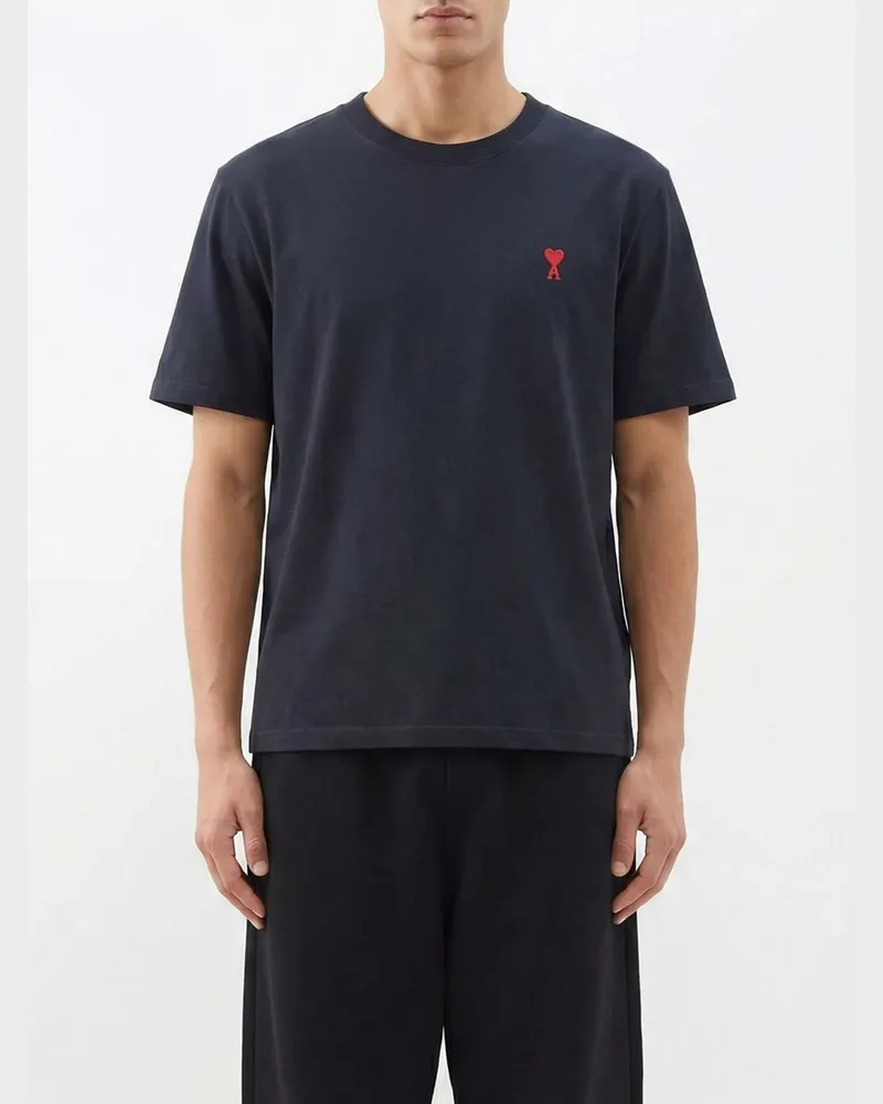 AMI Paris T-shirt herren Blau
