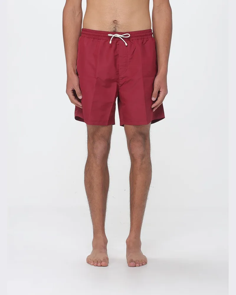 Brunello Cucinelli Bademode herren Rot