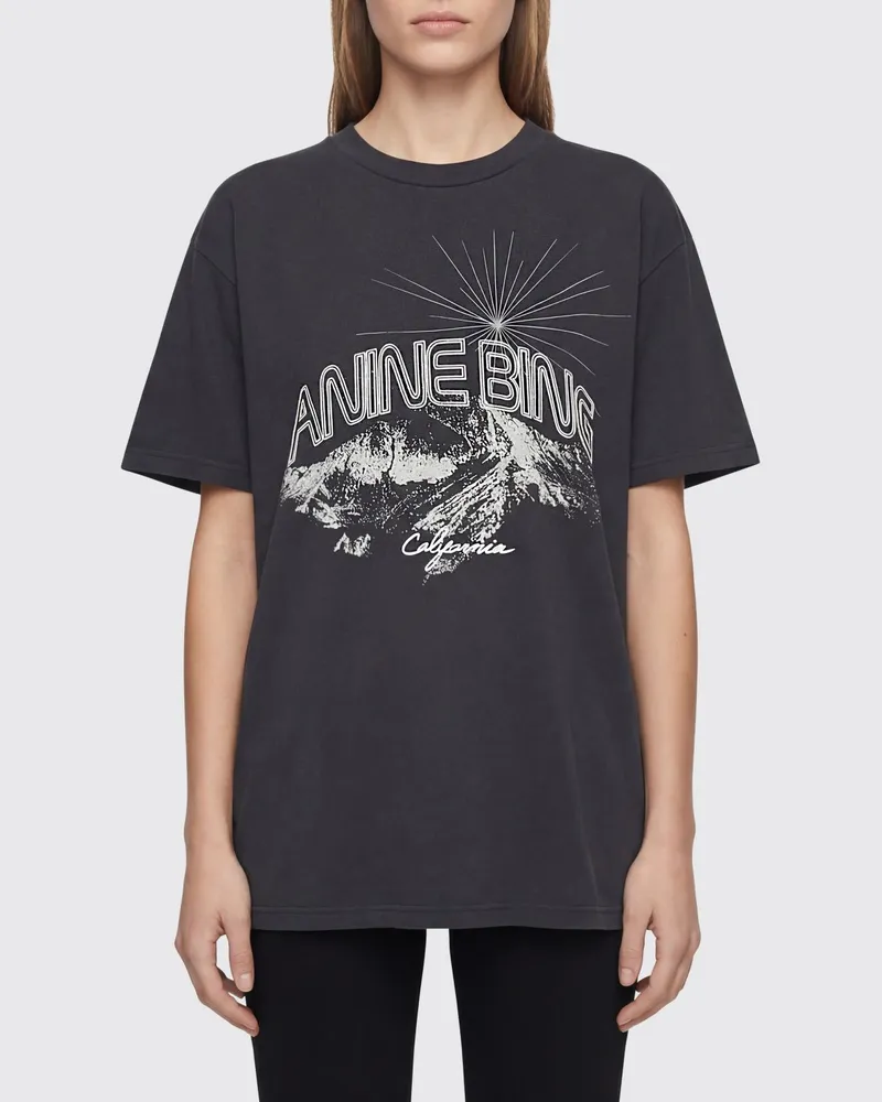Anine Bing T-shirt damen Schwarz