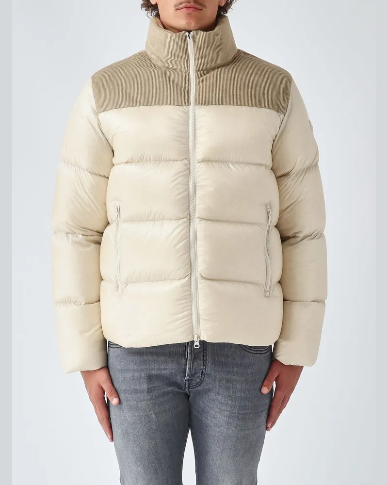 Colmar Wasserabweisende Stepp-Daunenjacke Dandy aus Nylon mit Stehkragen Nude