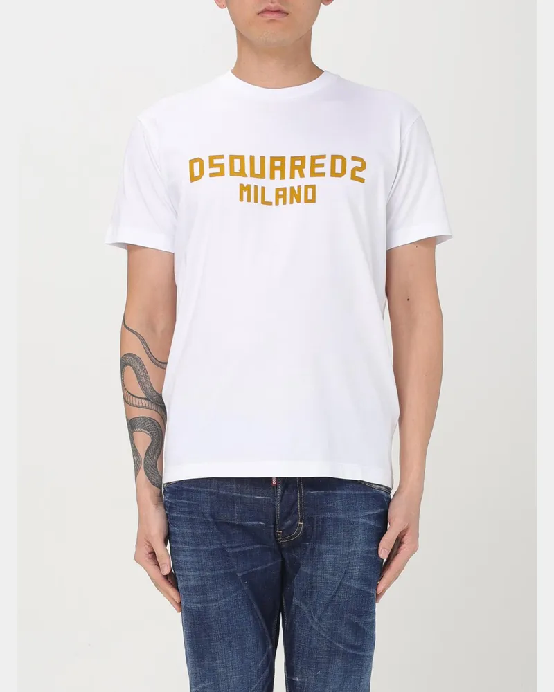 Dsquared2 T-shirt herren Weiß