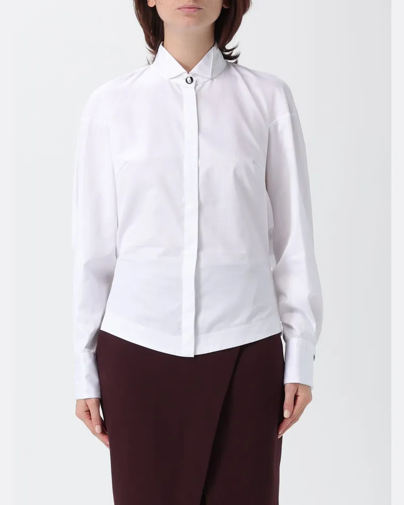 Elisabetta Franchi Hemdbluse damen Weiß