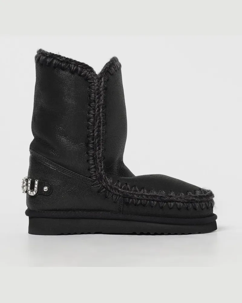 Mou Flache stiefeletten damen Schwarz