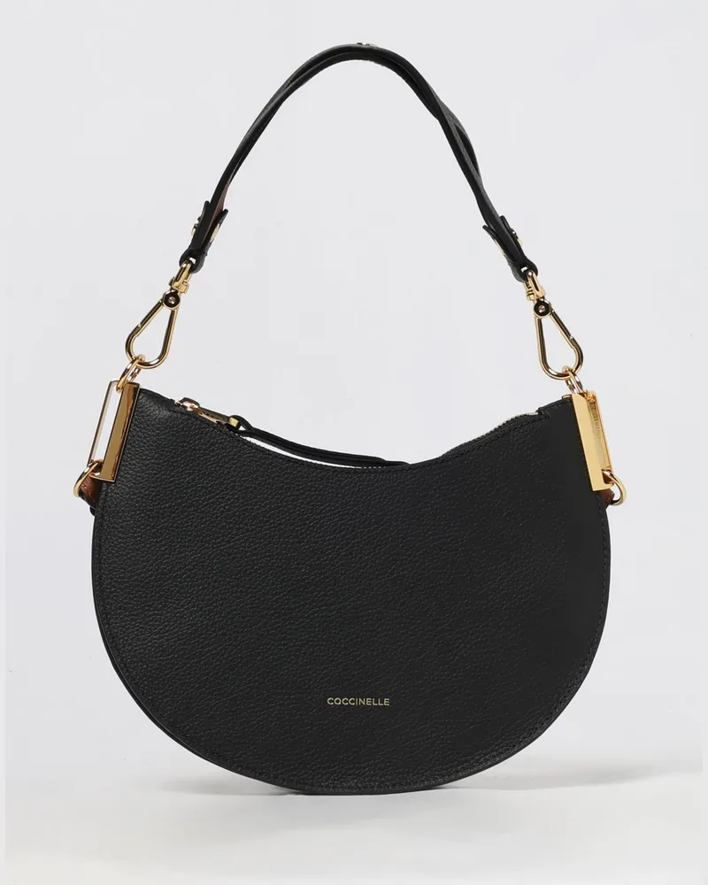 Coccinelle Schultertasche damen Schwarz