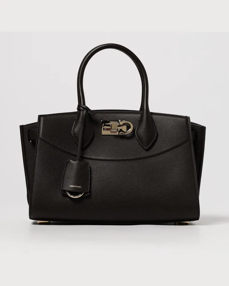 Ferragamo Schultertasche damen Dark