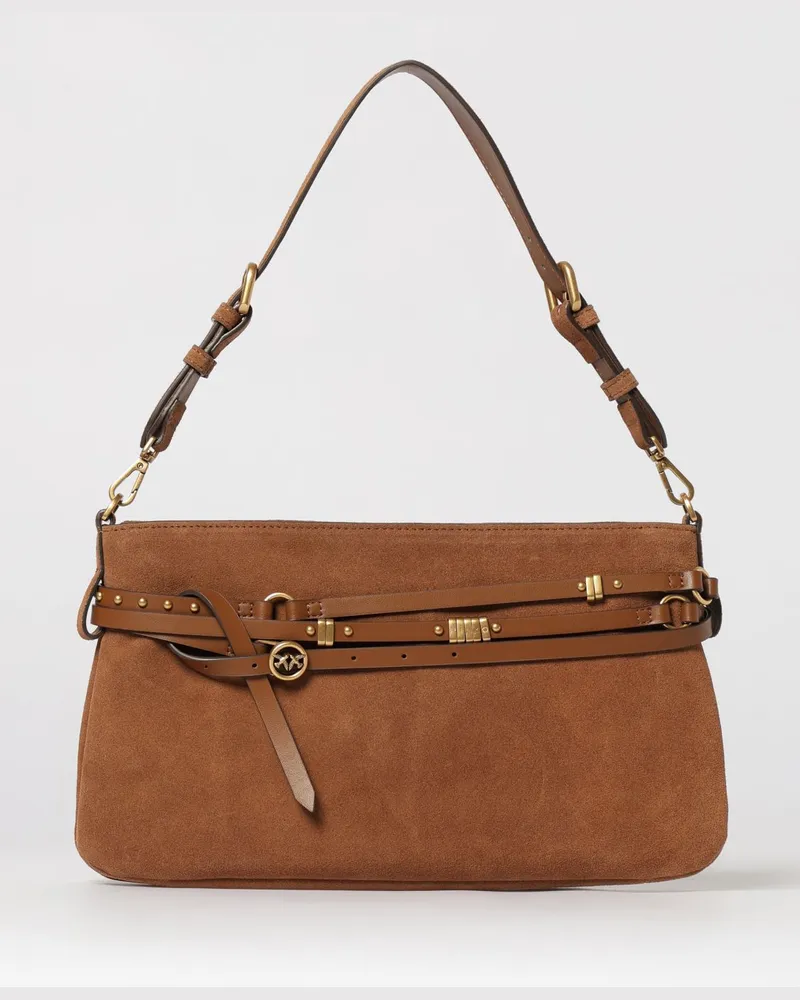 Pinko Schultertasche damen Braun