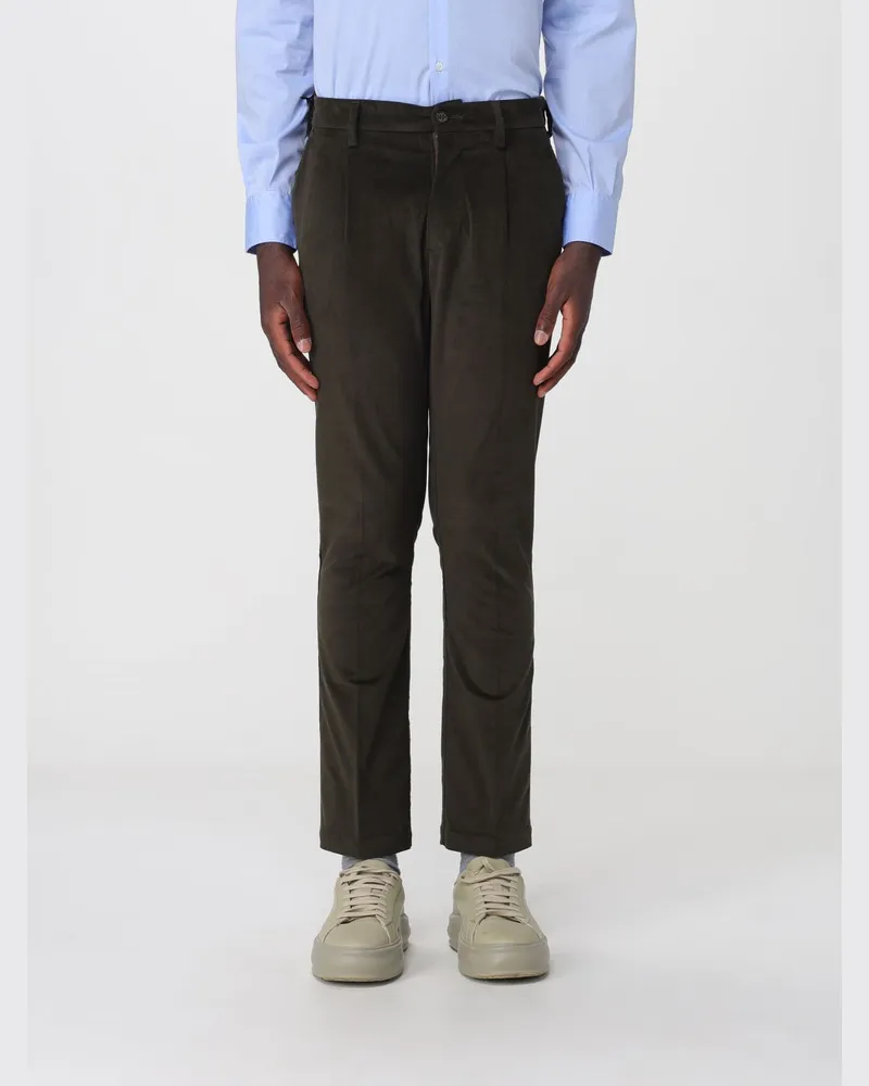 Brooksfield gerade geschnittene Stretch-Baumwoll-Cordhose Braun
