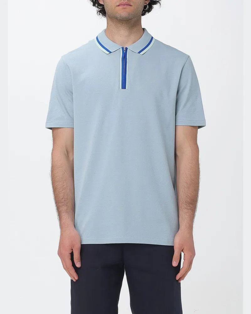 Paul Smith Polohemd aus Bio-Baumwolle Blau