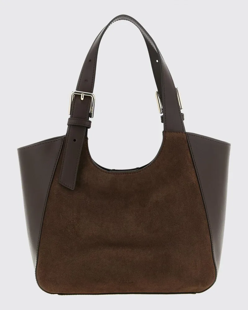 Furla Schultertasche damen Braun