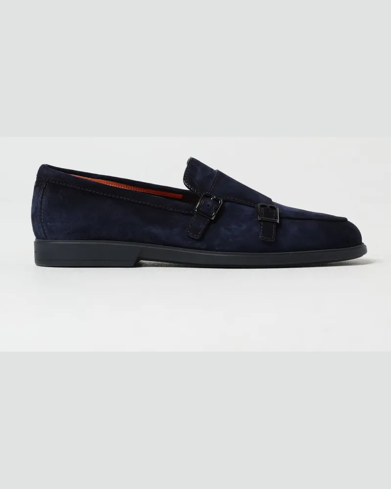 Santoni Mokassins herren Blau