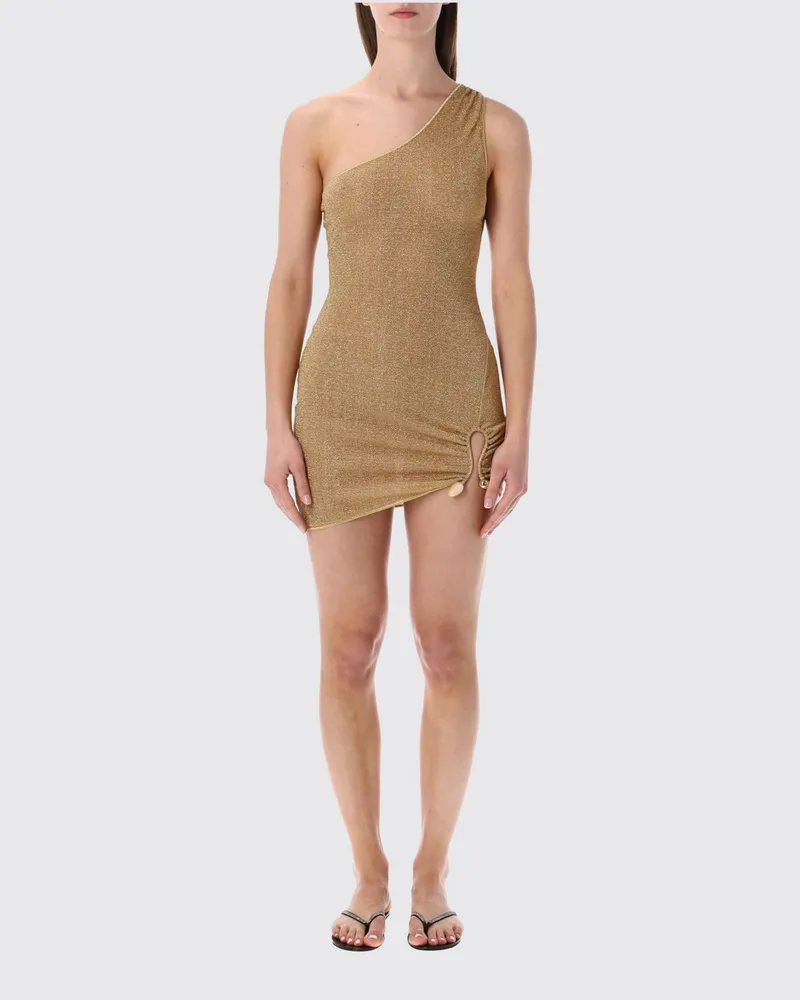Oséree Kleid damen Gold