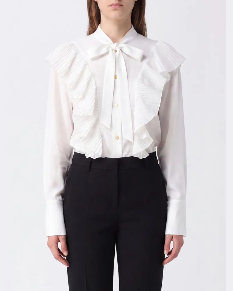 Alberta Ferretti Hemdbluse damen Weiß