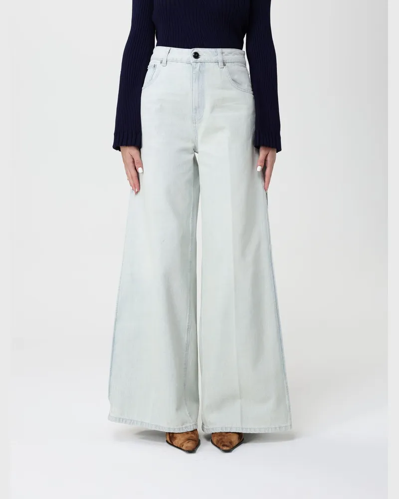 Semicouture Hose damen Blau