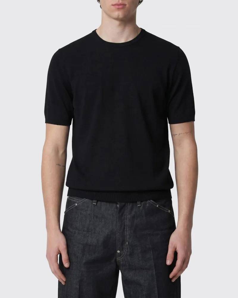 Roberto Collina T-shirt herren Schwarz