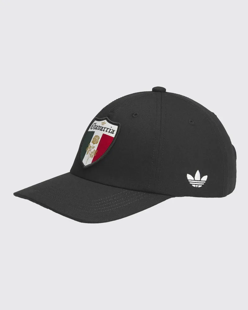 adidas Baumwoll-Baseballkappe x Willy Chavarria mit Logo Schwarz