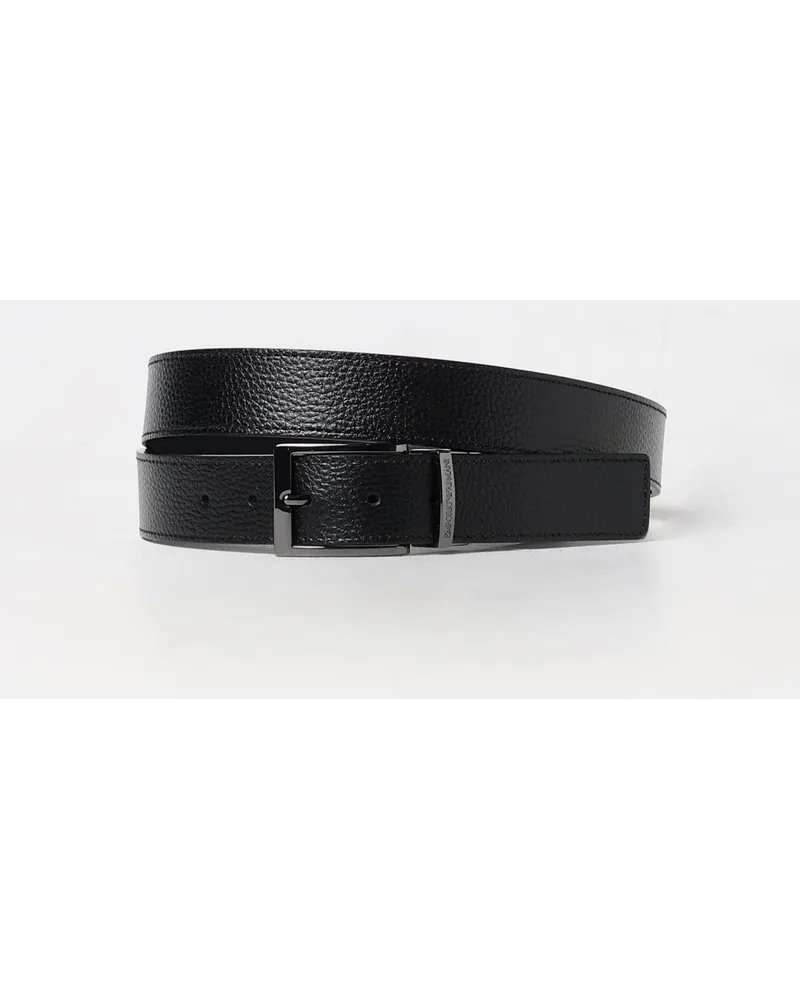 Emporio Armani Gürtel Schwarz
