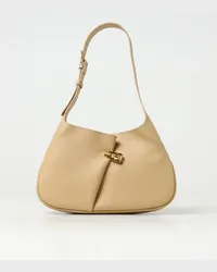 Coccinelle Schultertasche Beige