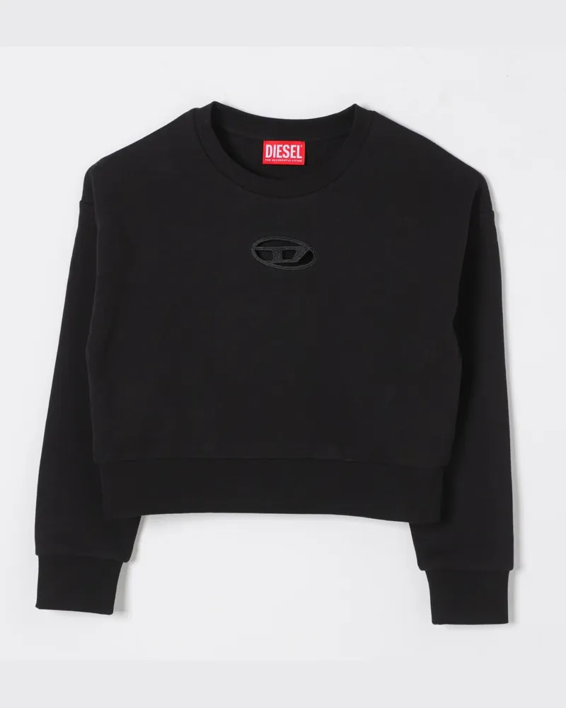 Diesel Pullover kinder Schwarz
