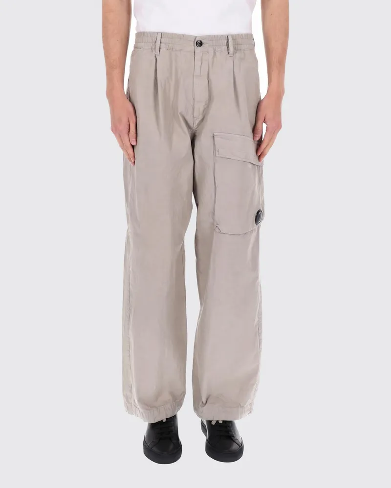 C.P. Company Cargo Hose aus Baumwolle Beige