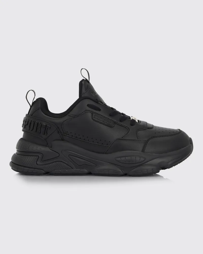 Philipp Plein Sneakers Ghost X aus Leder Schwarz