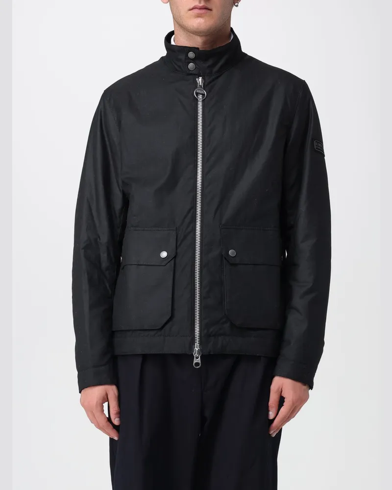 Barbour Mantel herren Schwarz