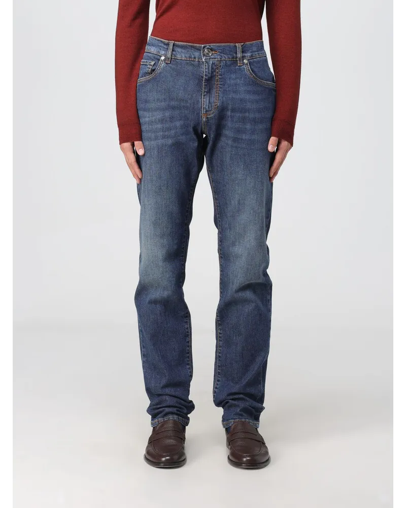 Etro Hose herren Navy