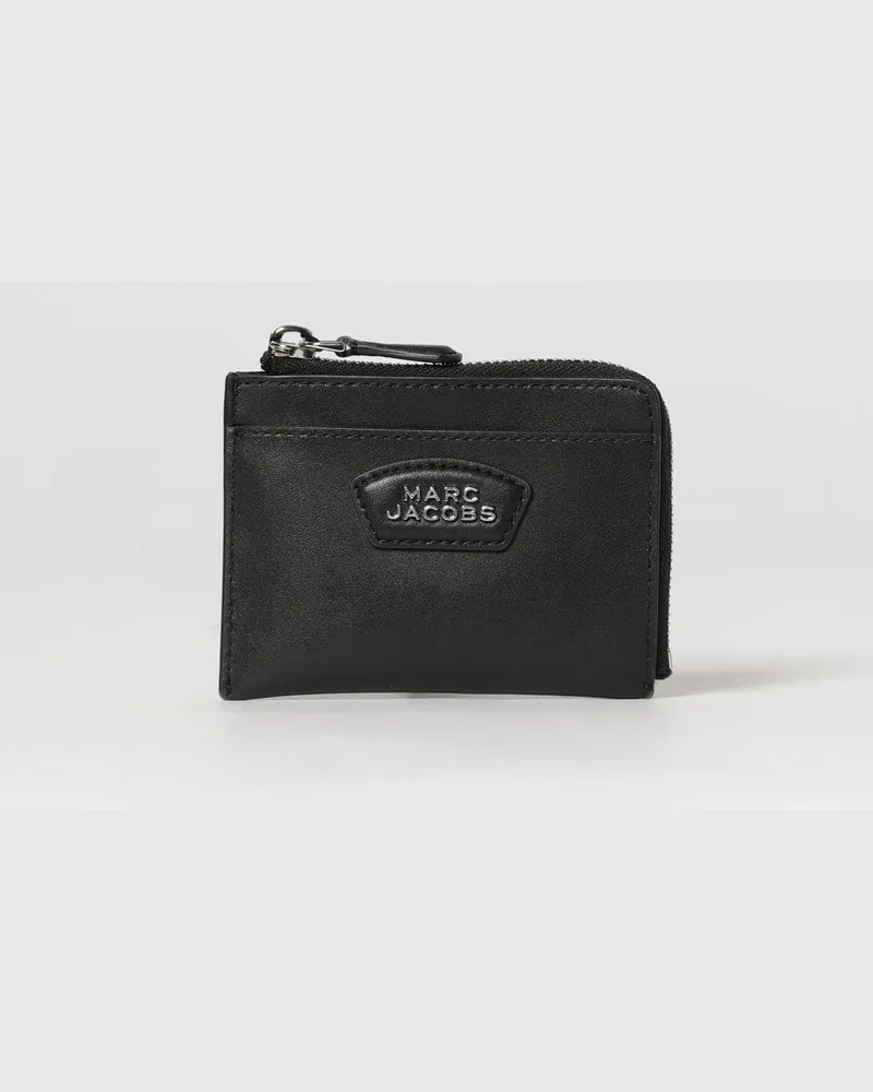 Marc Jacobs Ledergeldbörse Schwarz