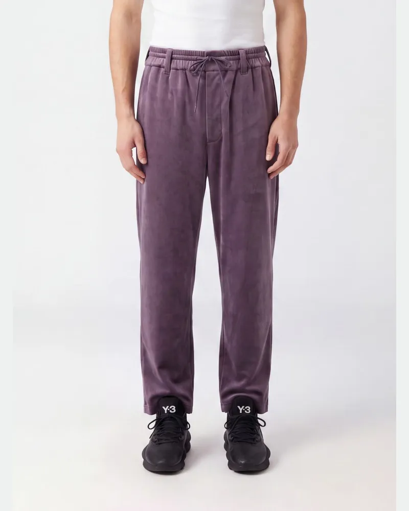 Y-3 Hose aus recyceltem Polyester mit Kordelzug und Gürtelschlaufen Rot
