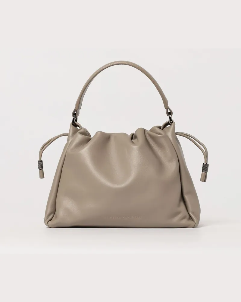Brunello Cucinelli Handtasche damen Grau