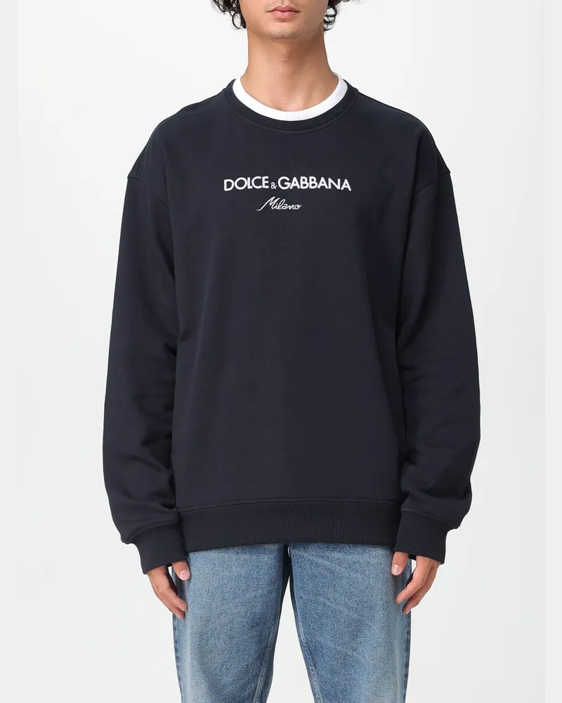 Dolce & Gabbana Sweatshirt herren Dolce & Gabbana Blau