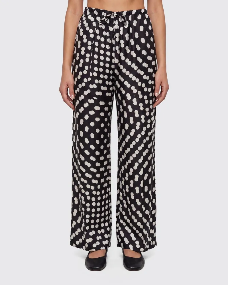 Dries van Noten Hose damen Schwarz