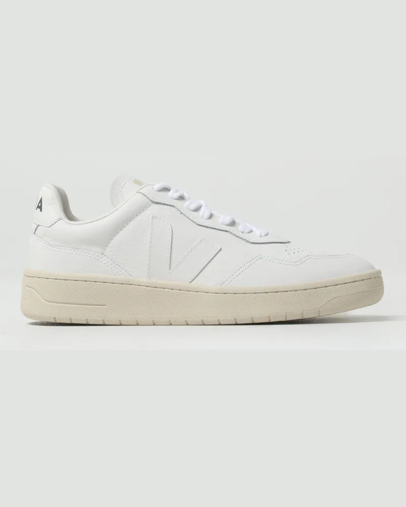 VEJA V-90 O.T. Ledersneaker Weiß