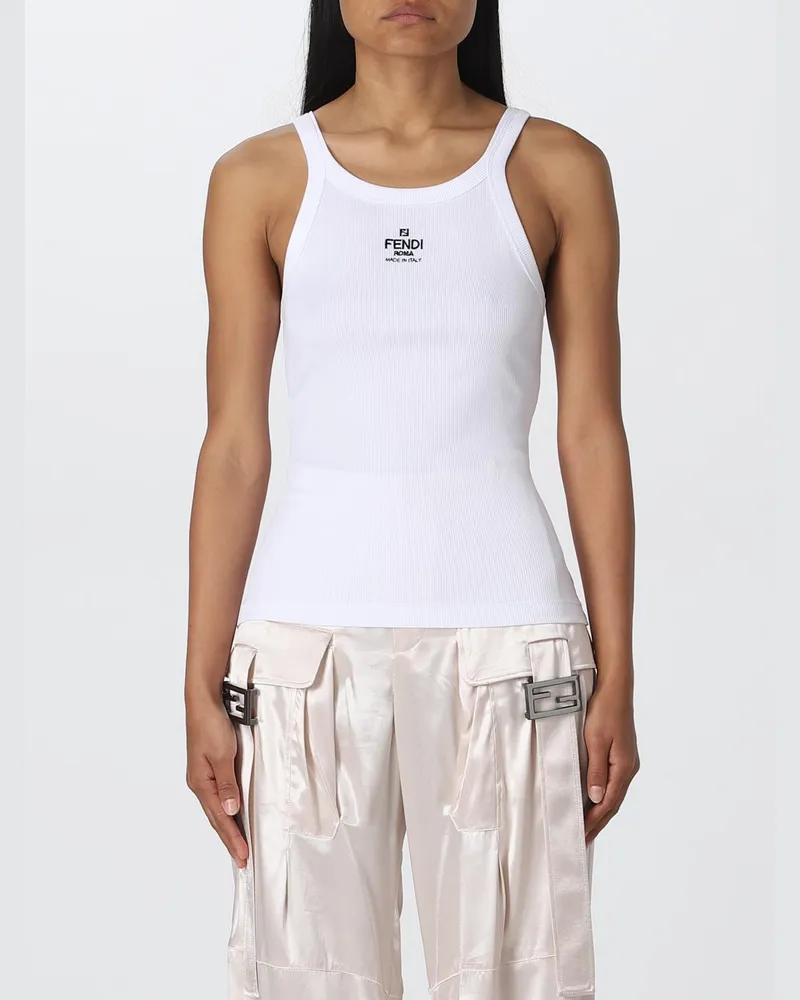 Fendi Top damen Weiß