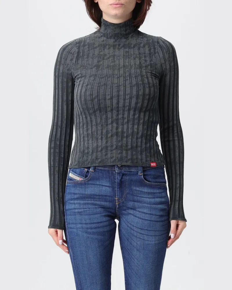 Diesel T-shirt damen Grau