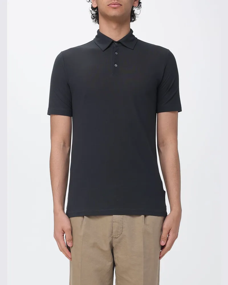 Zanone Polo herren Grau