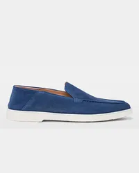 Santoni Schuhe Blau