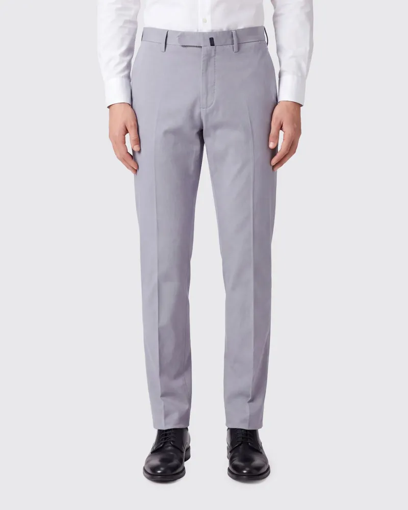 Incotex Slim-Fit Chino aus Stretch-Baumwolle mit schrägen Taschen Braun
