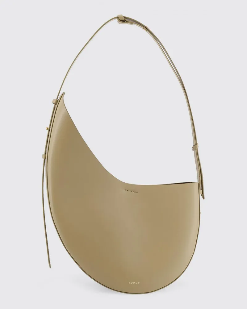 Soeur Schultertasche damen Beige
