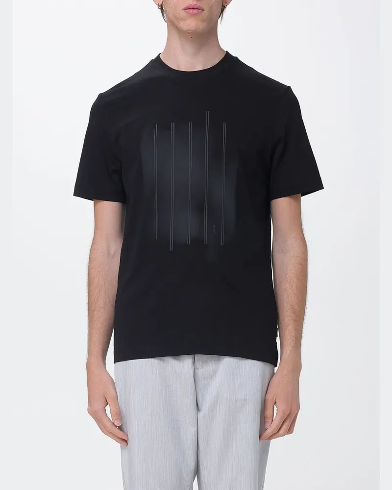 HUGO BOSS C-Thompson 239 Baumwoll-T-Shirt Schwarz