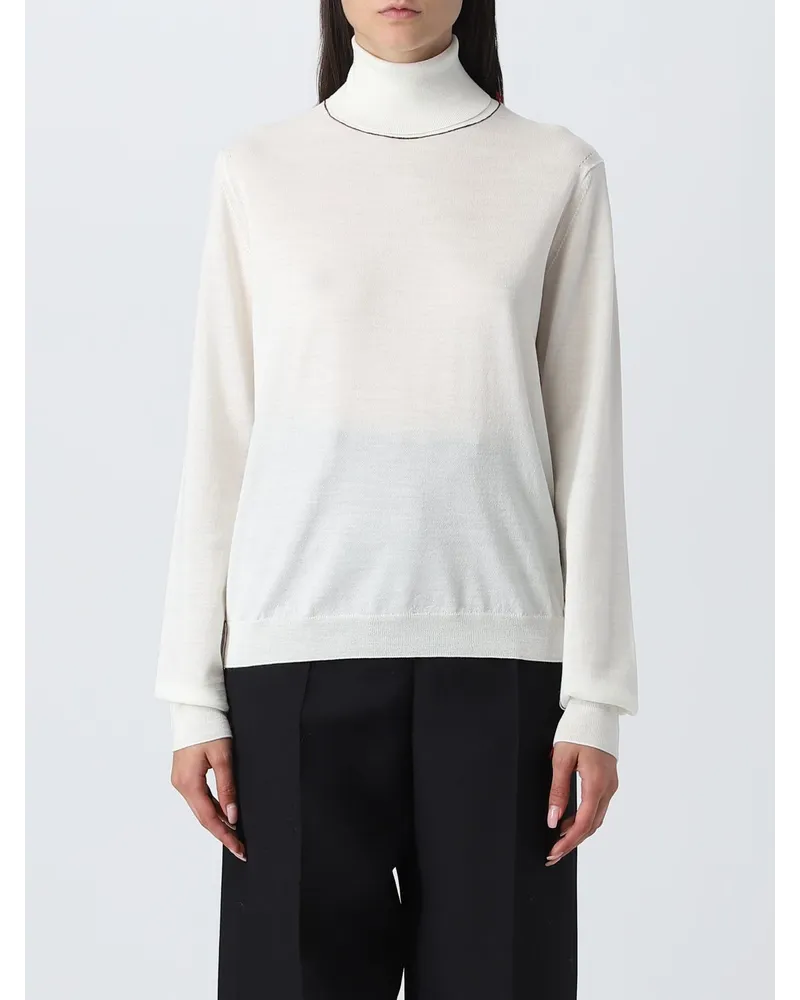 Maison Margiela Pullover damen Weiß