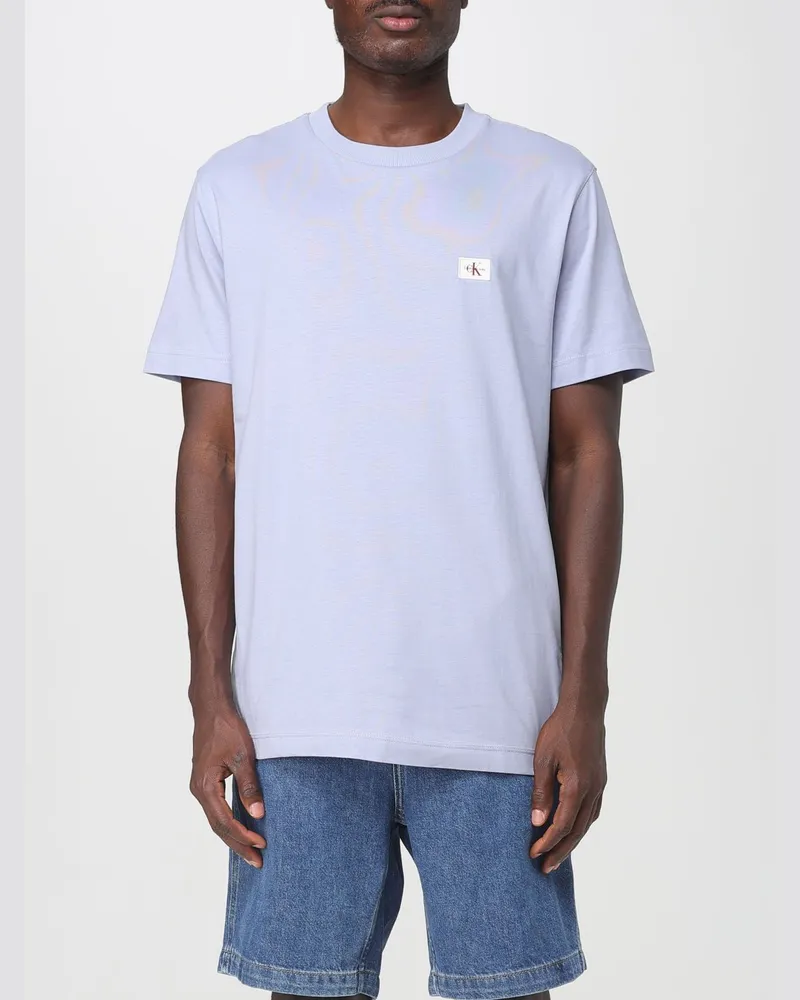 Calvin Klein T-shirt herren Lila