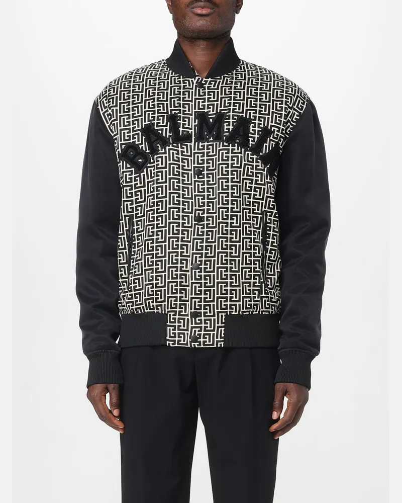 Balmain Jacke herren Schwarz