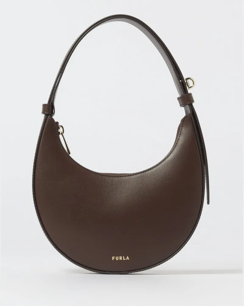 Furla Schultertasche damen Braun