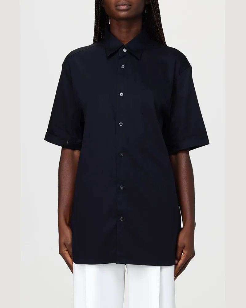 Emporio Armani Hemdbluse damen Blau