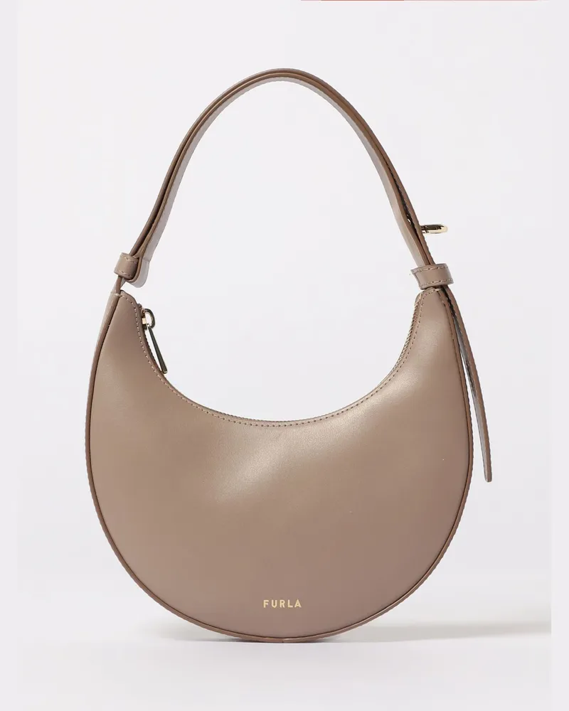 Furla Schultertasche damen Braun