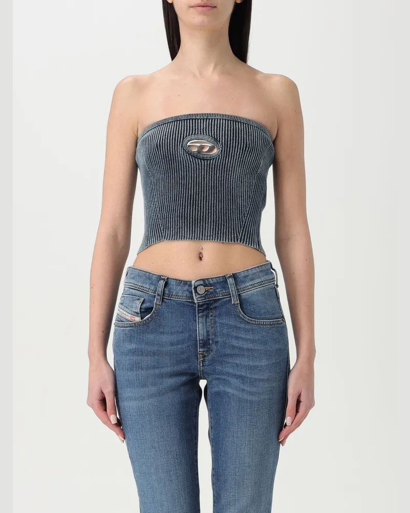 Diesel Top damen Blau