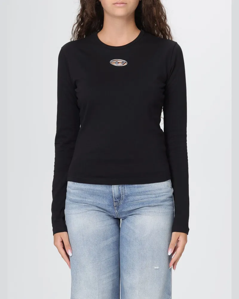 Diesel T-shirt damen Schwarz